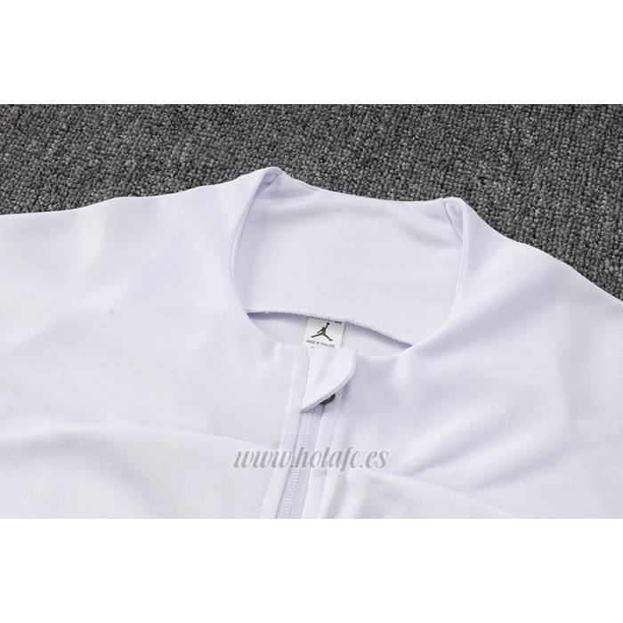 Chandal de Chaqueta del Paris Saint-Germain Jordan Nino 2023-2024 Blanco
